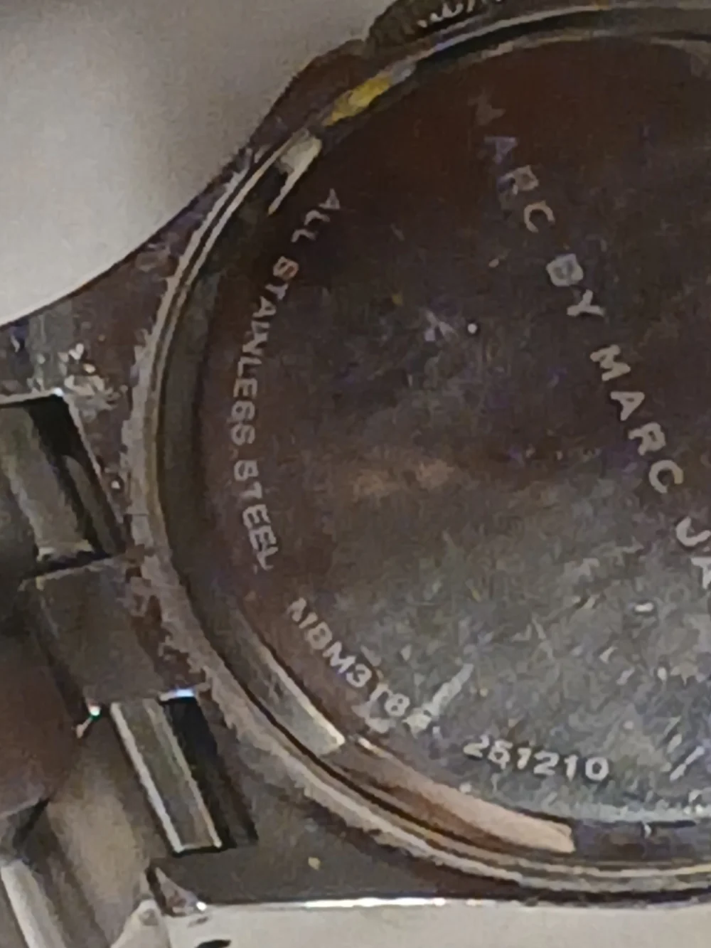 “Marc by Marc Jacobs Watch MBM3183 - FOR PARTS / Repair